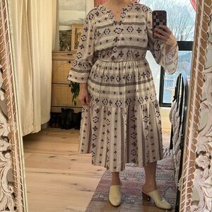 BloomChic White & Black Dress, Size 22-24